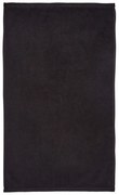 Asciugamano con asciugatura rapida e tipo terry nero in cotone 90x140 cm Quick Dry – Catherine Lansfield