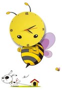 Applique a LED per bambini con gli orologi a LED/1W/3xAAA il soleLED/1W/3xAAA ape