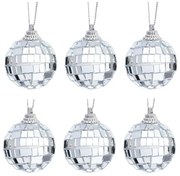 Set di palline di Natale in plastica 6 pz ø 4 cm Mirror Ball Mini – Sass &amp; Belle