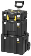 Cassetta porta attrezzi con ruote  STANLEY FATMAX PRO-STACK  in polipropilene L50.8 X H84 X P63 cm