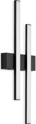 Telefunken - Applique LED da esterno 2xLED/4W/230V IP44 nero