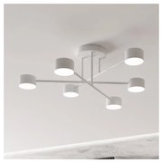 Lampadario a sospensione HALO 6 White Colore Bianco