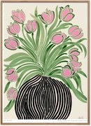 Stampa digitale incorniciata Tulips 1