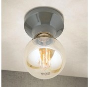 Orion - Plafoniera FROST 1xE27/60W/230V grigia