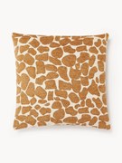 Copricuscino in bouclé e ciniglia Nenda