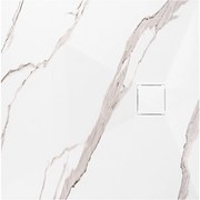 Piatto doccia Magnum CARRARA WHITE 90x90