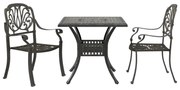 Set Da Bistrò 3 Pz Bronzo İn Alluminio Pressofuso /