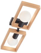 Redo 01-1968 - Plafoniera TIMBER 2xE27/42W/230V faggio