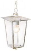 Sospensione Contemporanea Ribot Alluminio Bianco E Oro 1 Luce E27