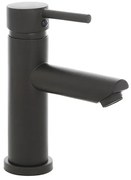 Miscelatore lavabo nero opaco in acciaio con piletta click clack York