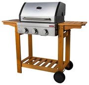 Campingaz - barbecue a gas sandrigarden 'australia' 3 bruciatori 130x58x105 cm