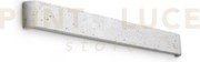 Delta applique biemissione led 30 w 3350 lm 3000 k cemento 83cm