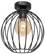 Surface-mounted lampadario MERCURE 1xE27/15W/230V d. 24 cm nero