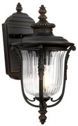 Applique classico chic da esterno KL-LUVERNE2-S bronzo IP44 1X E27 ELSTEAD
