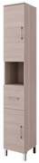 Colonna per mobile bagno SYMOA 1 cassetto 2 ante P 33.5 x L 31.5 x H 196 cm rovere naturale legno