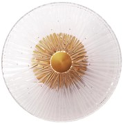 MAXLIGHT W0356 - Applique a LED ALLURE LED/5W/230V diametro 28 cm oro/limpido