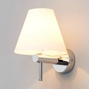 Lindby Elegante lampada da bagno Violetta da parete