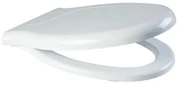 Copriwater Rossari ovale originale per serie sanitari PONTE GIULIO con chiusura rallentata in duroplast bianco
