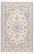 Nain Tappeto persiano 200 x 130 Beige (Iran) Annodato A Mano
