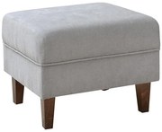 Pouf GALA 46x54 cm grigio