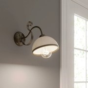 Luminex Applique Antica in stile rustico, 1 luce