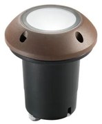 Faro carrabile hummer in acciaio inox bronzo 1xgu10 10,5x10,5x14,4 ...