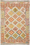 Kilim Tappeto 90 x 130 (Pakistan) Tessuto A Mano