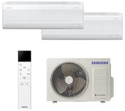 Condizionatore a muro multisplit inverter SAMSUNG WINDFREE COMFORT S2 9+9 13649 BTU classe raffreddamento A+++, bianco