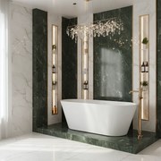 Vasca da bagno freestanding in acrilico OFELIA 170