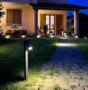 Lampioncino Solare da Esterno Led da Giardino