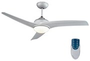 Ventilatore da soffitto Tokyo argento, D. 132 cm INSPIRE