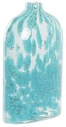 Vaso DKD Home Decor Azzurro Cristallo Mediterraneo 12 x 7,5 x 21,5 cm