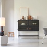 Tikamoon - Antonin - Credenza in metallo verniciato da 120 cm