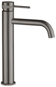 Rubinetto da lavabo Rea Lungo Grip Gun Grey high