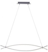 JUST LIGHT. 15382-55 - Lampadario LED a sospensione con filo MAJA 2xLED/8,4W/230V cromo