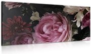 Stampa su tela – Bouquet di fiori in dettaglio