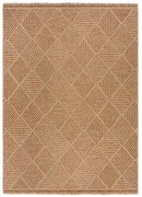 Tappeto per interni ed esterni in colore naturale 200x290 cm Nora Diamond - Flair Rugs