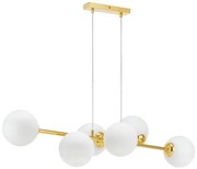 Lampadario a sospensione con filo 6xE27/35W/230V oro
