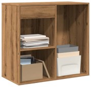 Armadietto Per Cosmetici Rovere Artigianale 80x40x75 Cm /