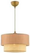 Lampadario a sospensione con cavo ECHO 1xE27/60W/230V beige