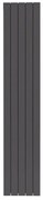 Radiatore acqua calda PRODIGE SUPERIOR in alluminio, 5 elementi, interasse 2000 mm, ardesia/slate-grey