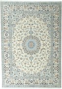 Nain Tappeto persiano 350x250 Beige (Iran) Annodato A Mano