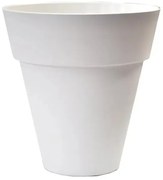 Vaso conico basso icfab 35 diversi colori, BIANCO