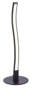 Leuchten Direkt 15128-18 - Lampada da tavolo LED WAWE LED/3W/230V nera