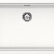 Lavello sopratop 1 vasca in quarzo nero SCHOCK Brooklyn BYKN100XLA01 L 45.6 x L 75 cm