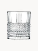 Bicchieri long drink in cristallo con rilievo Brillante 6 pz