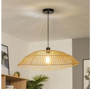 Brilagi - Lampadario LED sospeso con cavo CERIA BOHO 1xE27/40W/230V Ø 70 cm marrone