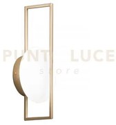 Applique a parete led fobos oro 12w 1900lm cct 3000k 4000k 6500k 10...