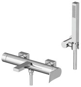 Rubinetto per vasca getto laminare cristallino Soffio cromo GATTONI RUBINETTERIA