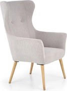 Poltrona imbottita Cotto grigio chiaro - H 99 cm